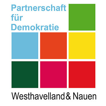 Logo Partnerschaft für Demokratie Westhavelland & Nauen