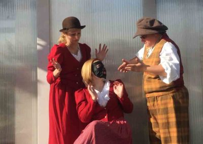 Offene Bühne, Trio Lichtblick in Kostümen