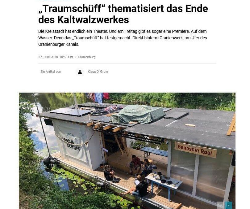 MOZ.de – Traumschüff thematisiert das Ende des Kaltwalzwerkes