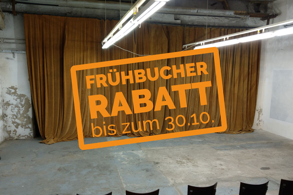 Frühbucherrabatt zur Eröffnung