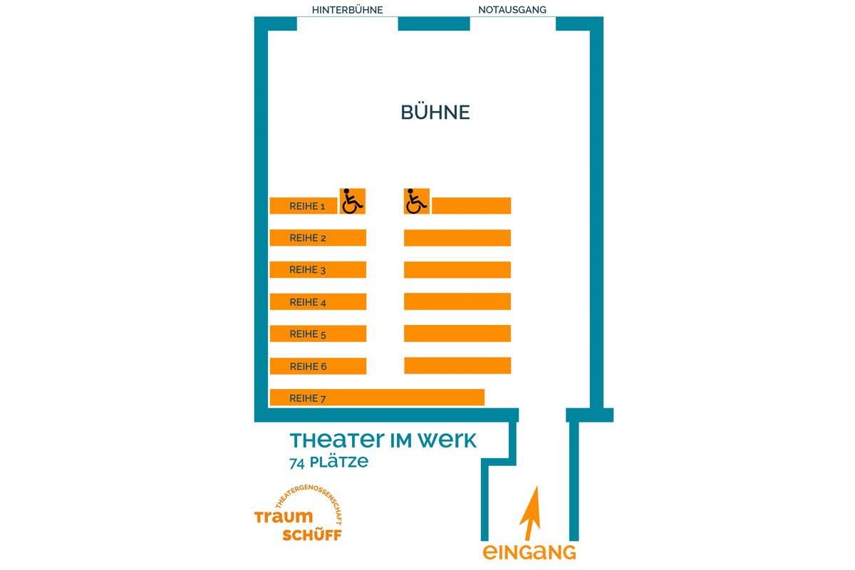 Sitzplan - Theater im Werk grundriss 1