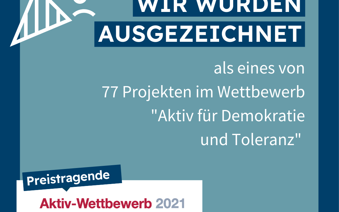 Das Traumschüff wurde ausgezeichnet im Aktiv-Wettbewerb 2021